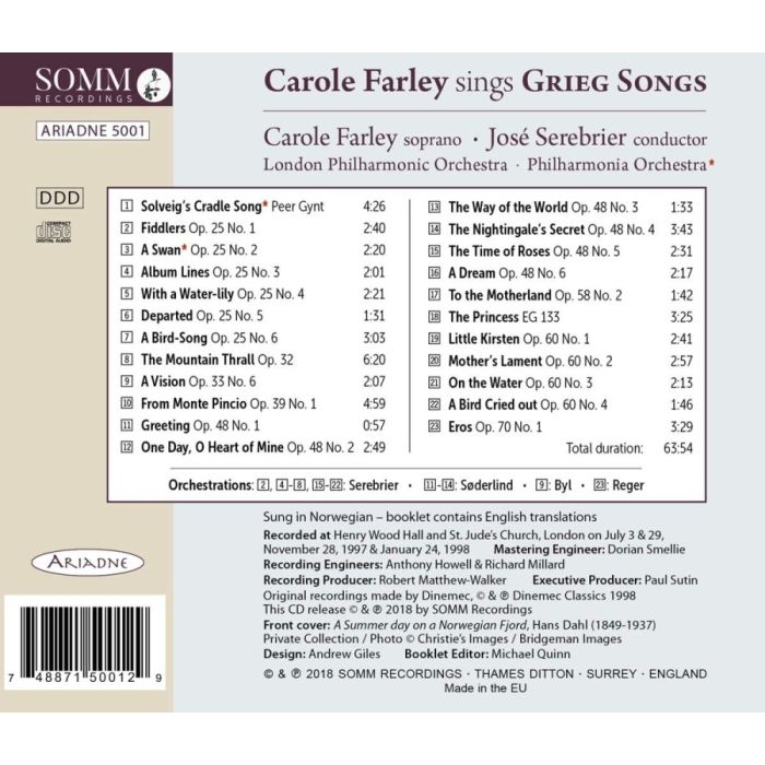 Carole Farley sings Grieg Songs - slide-1