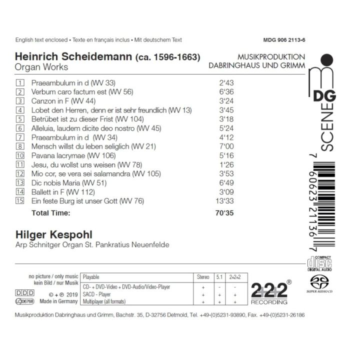 Scheidemann: Organ Works - slide-1