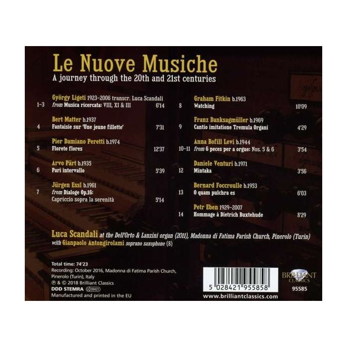 Le Nuove Musiche: A Journey Through the 20th and 21st Centuries - slide-1
