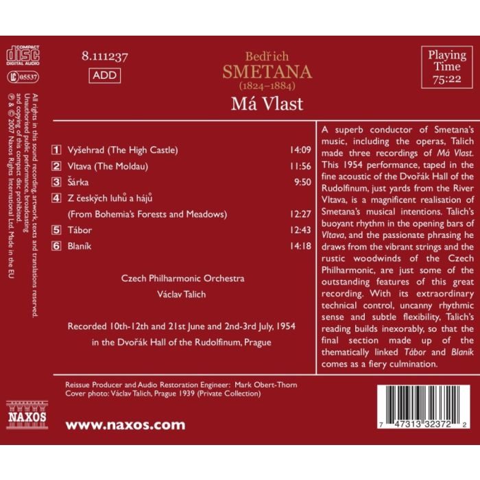Smetana: Ma Vlast (My Country) - slide-1