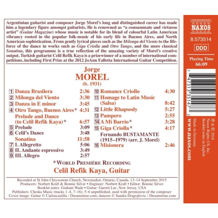 Morel: Guitar Music – Sonatina, Danza Brasilera - slide-1