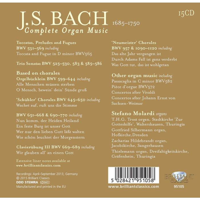 Bach: Complete Organ Music - slide-1