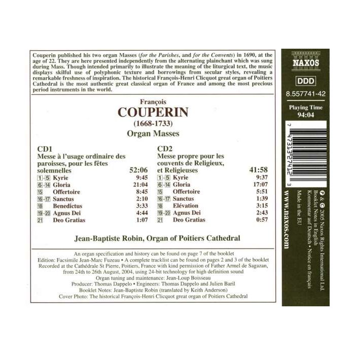 Couperin: Organ masses - slide-1