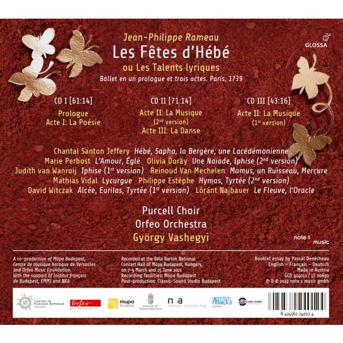 Rameau: Les Fetes d'Hebe - slide-1