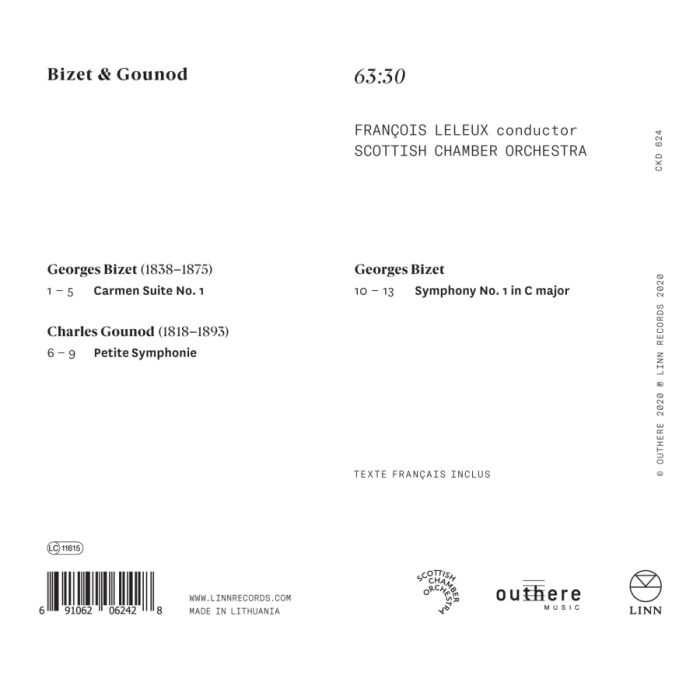 Bizet & Gounod: Carmen Suite; Symphonies - slide-1