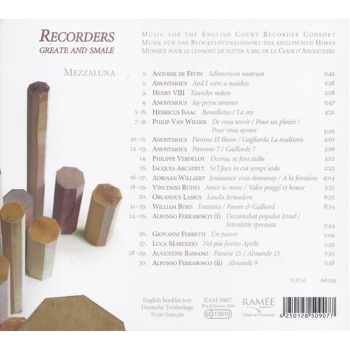 Music for the English Court Recorder Consort - slide-1