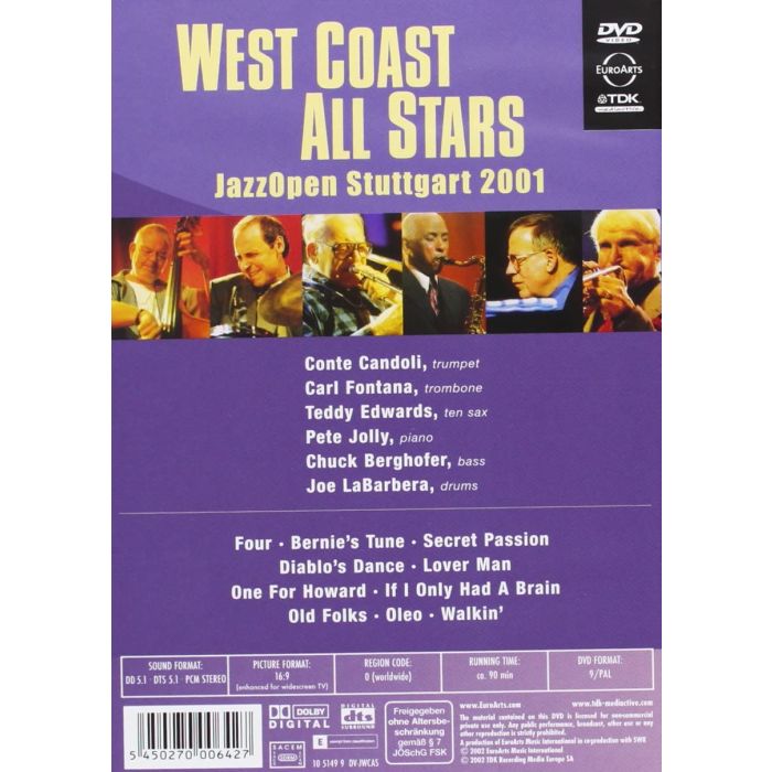 WEST COAST ALL STARS - slide-1