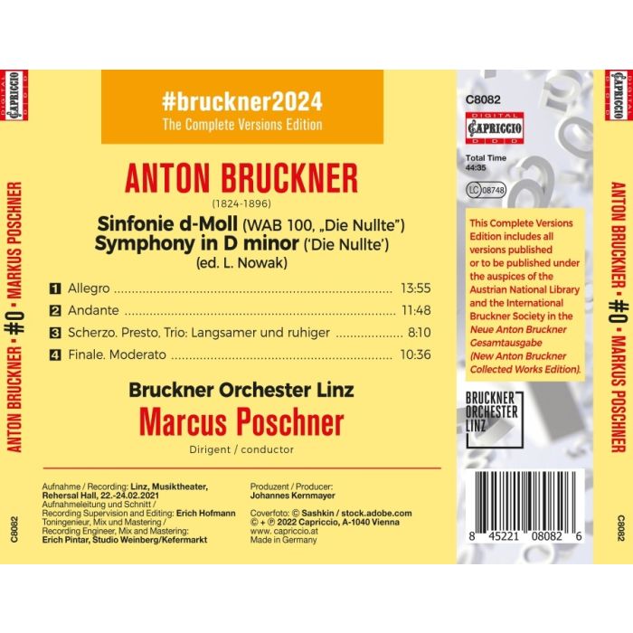 Bruckner: Symphony No. 0 ’Die Nullte‘ - slide-1