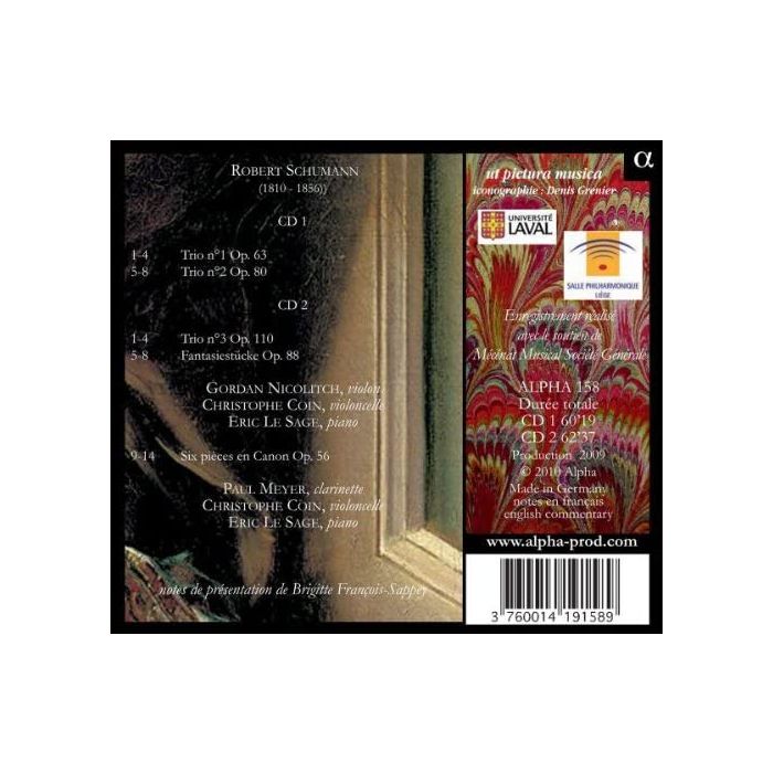 SCHUMANN: Klavierwerke & Kammermusik – IX - slide-1