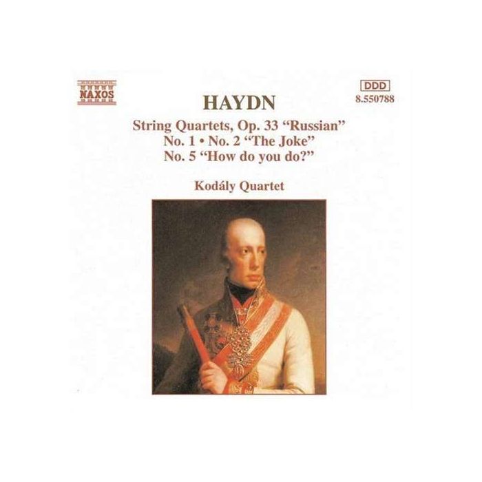 Haydn: String Quartets Op. 33