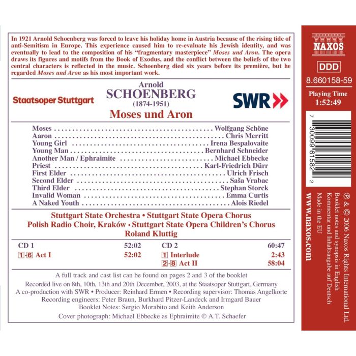 SCHOENBERG: Moses und Aron - slide-1