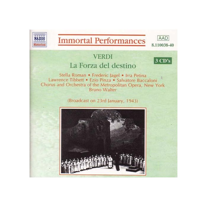 VERDI: La Forza del Destio