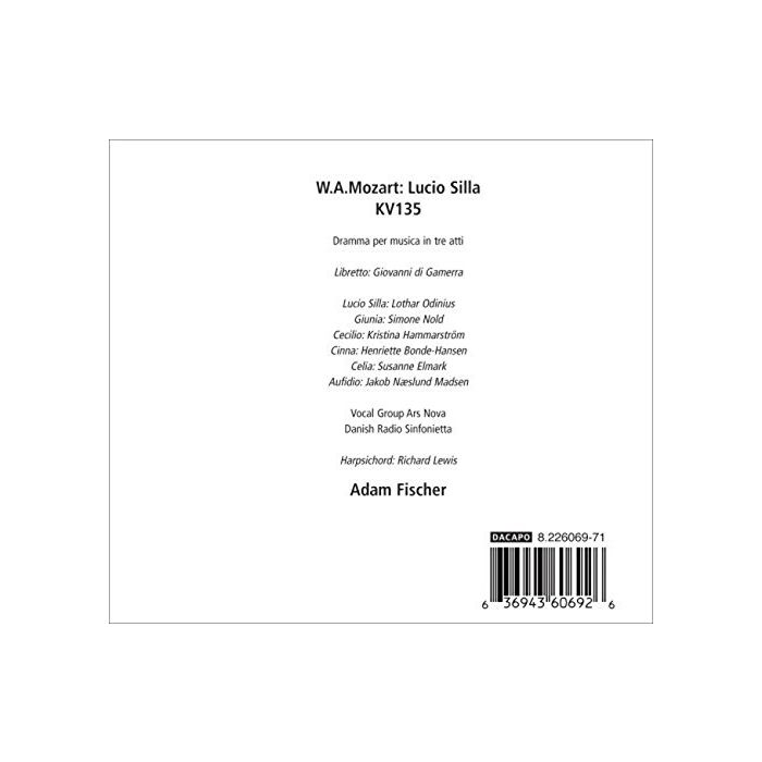 Mozart: Lucio Silla KV 135 - slide-1