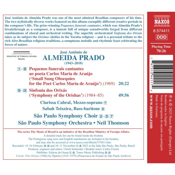 Almeida Prado: Sinfonia dos Orixas - slide-1