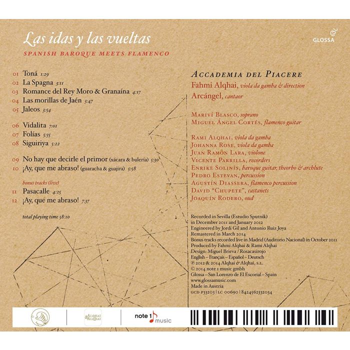 Las Idas y las Vueltas - Spanish Baroque Music meets Flamenco - slide-1