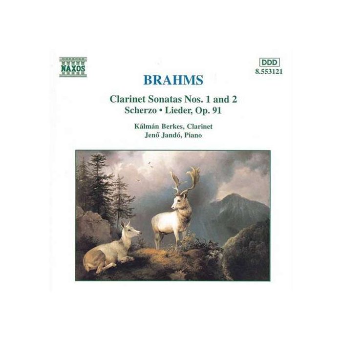BRAHMS: Clarinet Sonatas (op.120 Nr.1 & 2)
