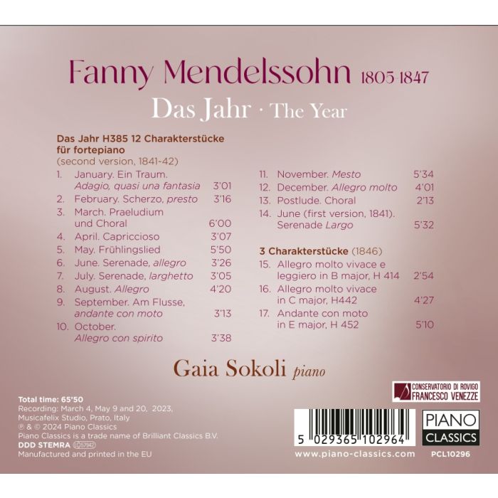 Fanny Mendelssohn: Das Jahr - slide-1