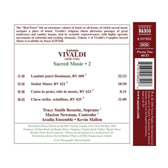 VIVALDI: Laudate pueri, ... - slide-1