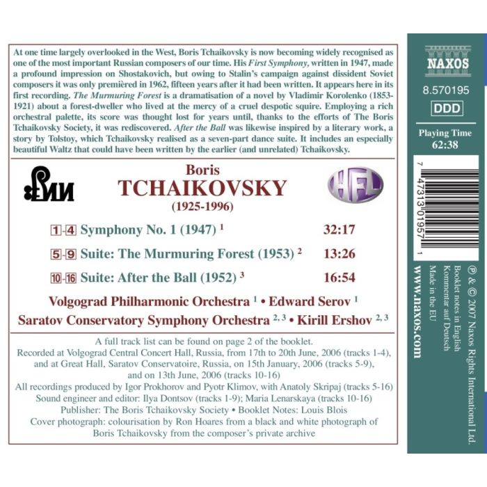 Tchaikovski, B: Symphony No. 1 - slide-1