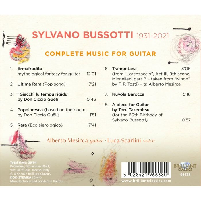 Bussotti: Complete Music for Guitar - slide-1