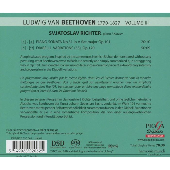 Beethoven: Sonata No. 31 Op. 110, Diabelli Variations - slide-1