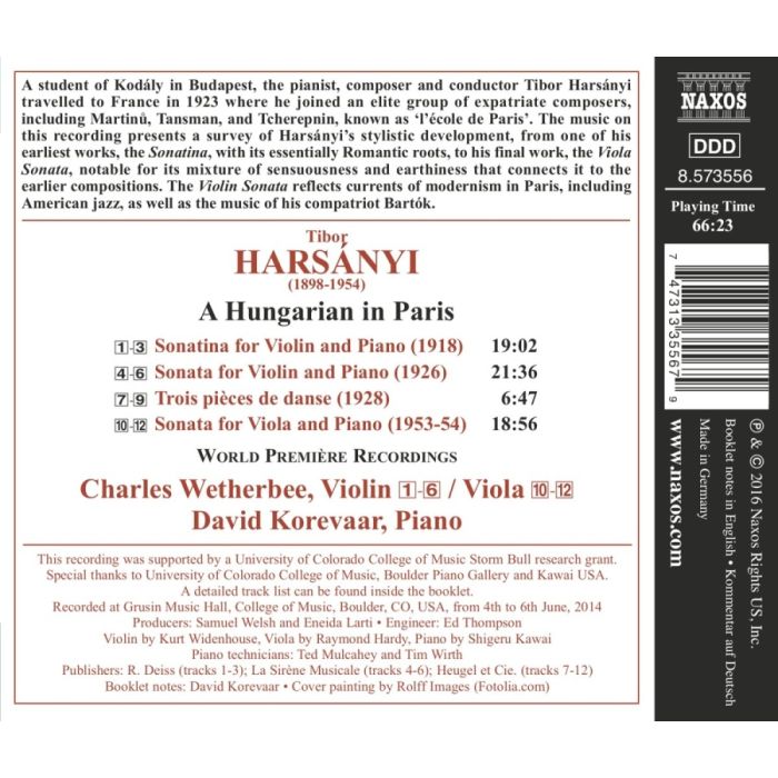 Harsányi: A Hungarian in Paris - slide-1