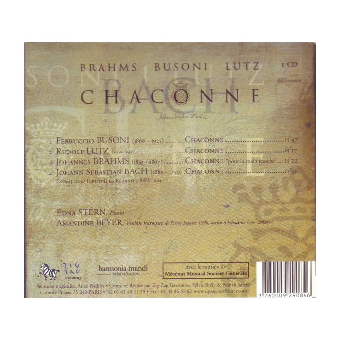 Brahms, Busoni & Lutz: Chaconne - slide-1
