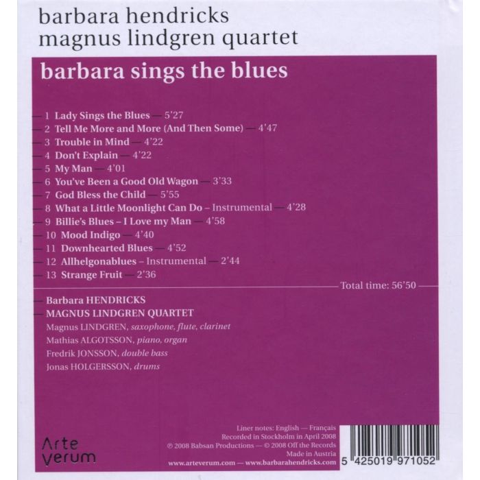 Barbara Sings the Blues / ARV-005 - slide-1