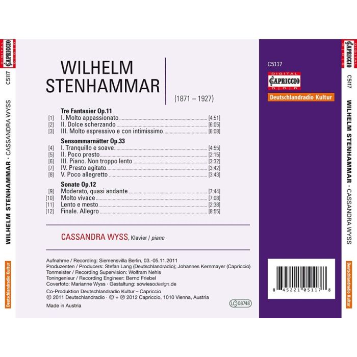 Stenhammar: Piano Pieces - slide-1