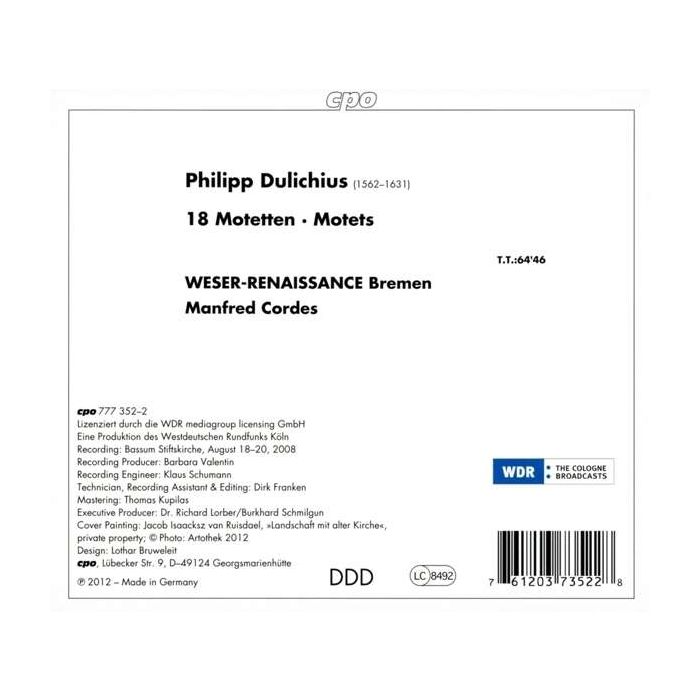 Dulichius: Sacred Motets - slide-1