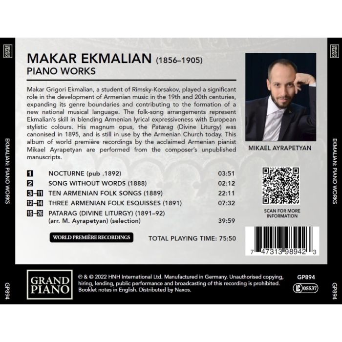 Ekmalian: Piano Works - slide-1