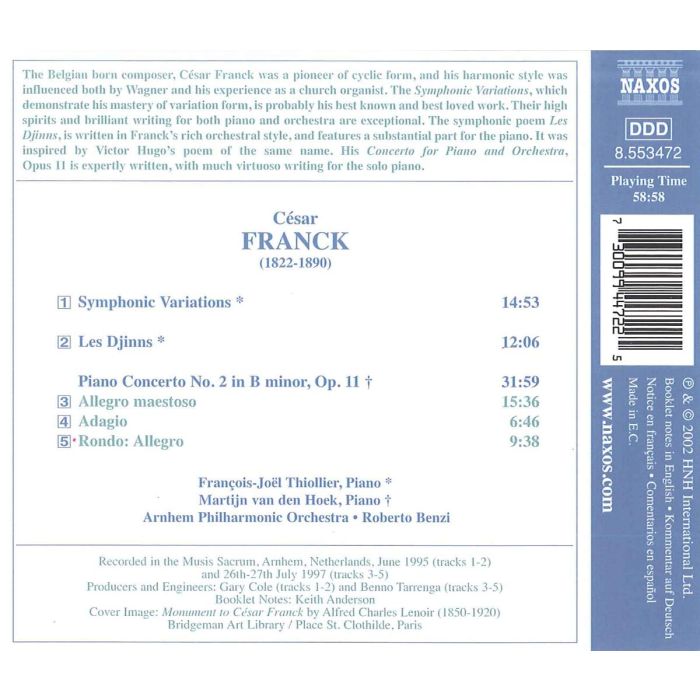 FRANCK: Symphonic Variations - slide-1
