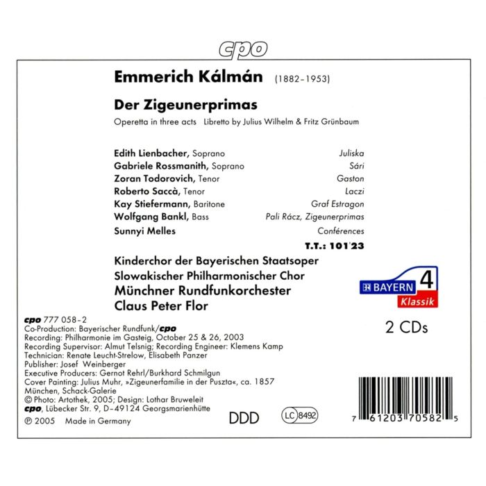 KALMAN: Der Zigeunerprimas - slide-1