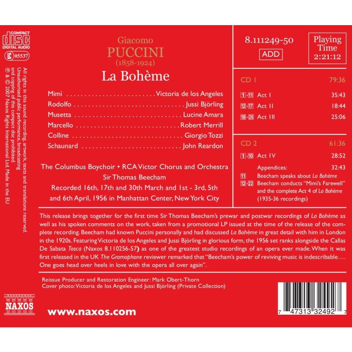 Puccini: La Boheme – 1956 - slide-1