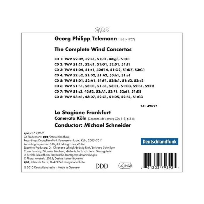 Telemann: The Complete Wind Concertos - slide-1
