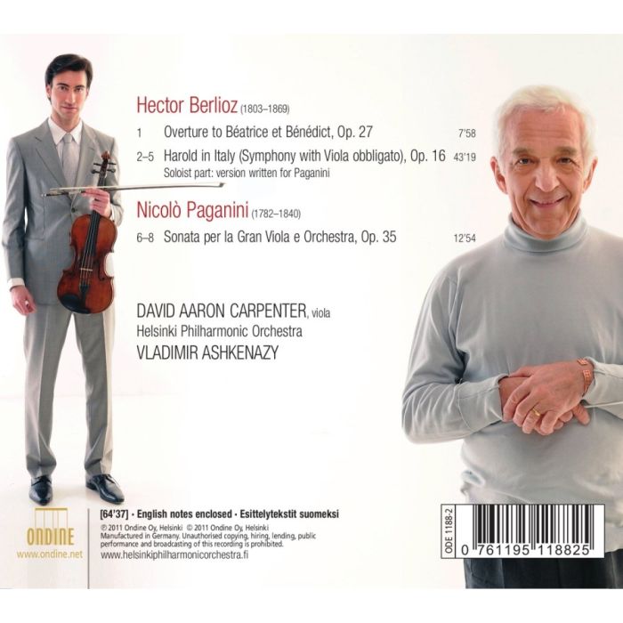 Berlioz: Harold in Italy, Paganini: Sonata per la Gran Viola e Orchestra - slide-1