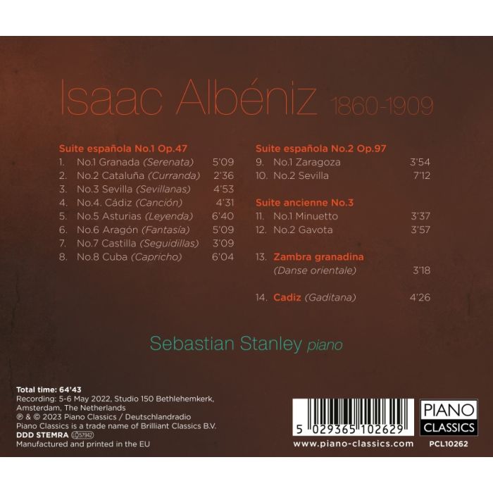 Albéniz: Suite Española Op. 47 & 97, Suite Ancienne No. 3 - slide-1