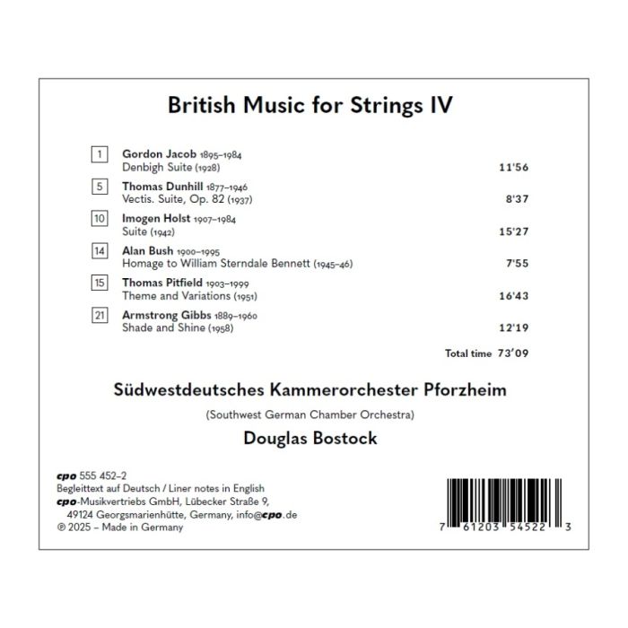 British Music for Strings Vol. 4 - slide-1
