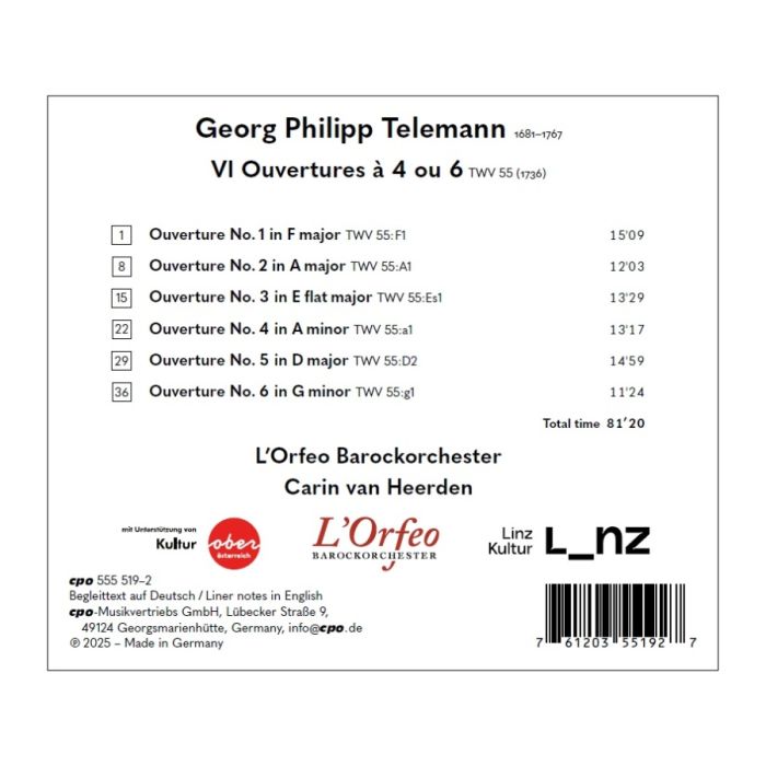Telemann: VI Ouvertures à 4 ou 6 - slide-1