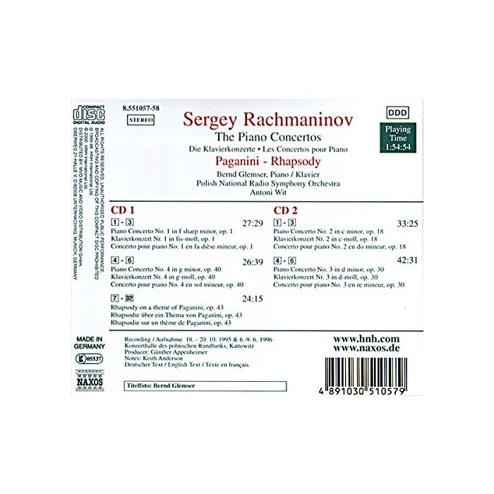 RACHMANINOV: The Piano Concertos - slide-1