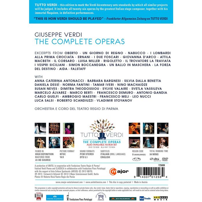 Tutto Verdi Highlights from Aida, La Traviata, Nabucco, Rigoletto - slide-1