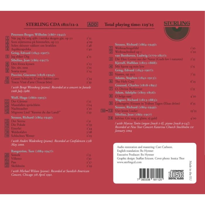 Wennberg, Siv - A Great Primadonna, Vol. 8 - slide-1