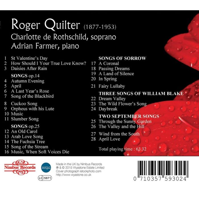 Quilter: Songs - slide-1