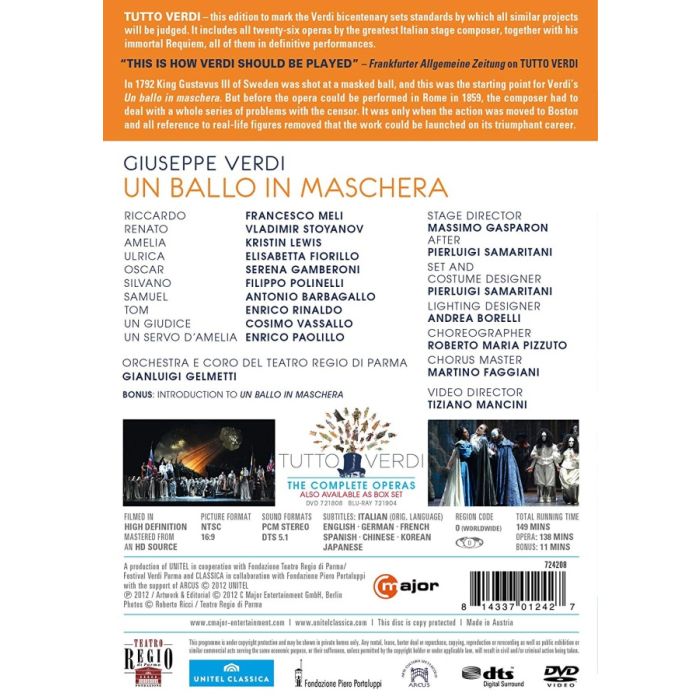 Verdi: Un ballo in Maschera / Tutto Verdi - slide-1