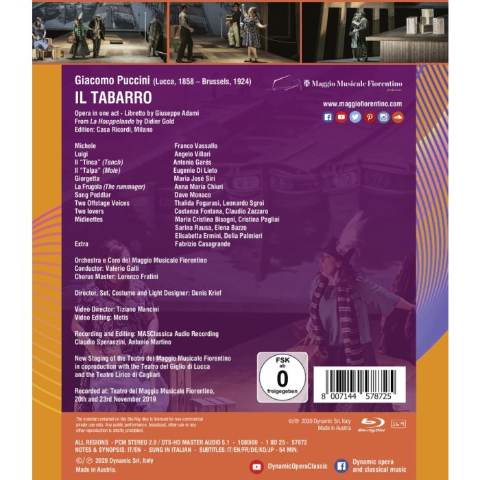 Puccini: Il Tabarro - slide-1