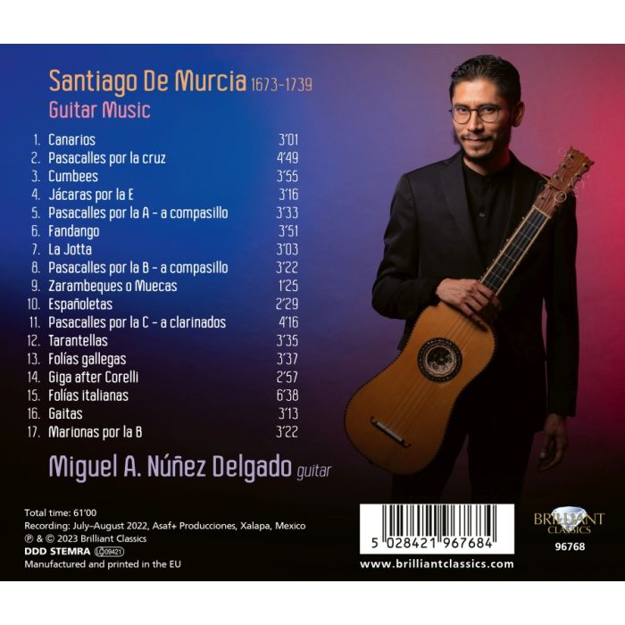 De Murcia: Guitar Music - slide-1