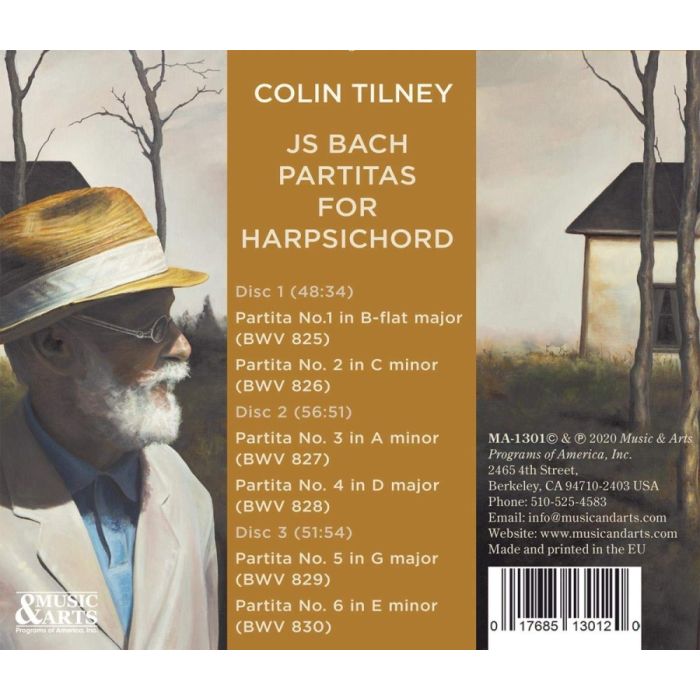 Bach: Partitas for Harpsichord - slide-1
