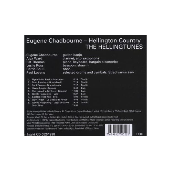 Eugene Chadbourne: Hellingtom Country - slide-1