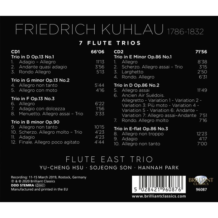 Kuhlau: 7 Flute Trios - slide-1