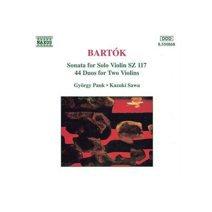 BARTOK: Violin Solo Sonatas